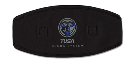 Bild von TUSA Sport Maskenbandüberzug MS-20 aus haltbarem Neopren, schwarz
