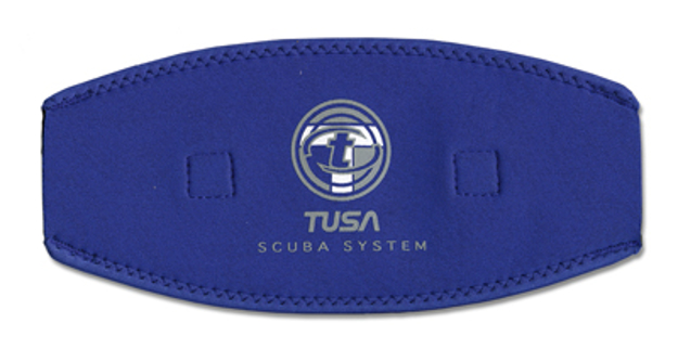 Bild von TUSA Sport Maskenbandüberzug MS-20 aus haltbarem Neopren, blau