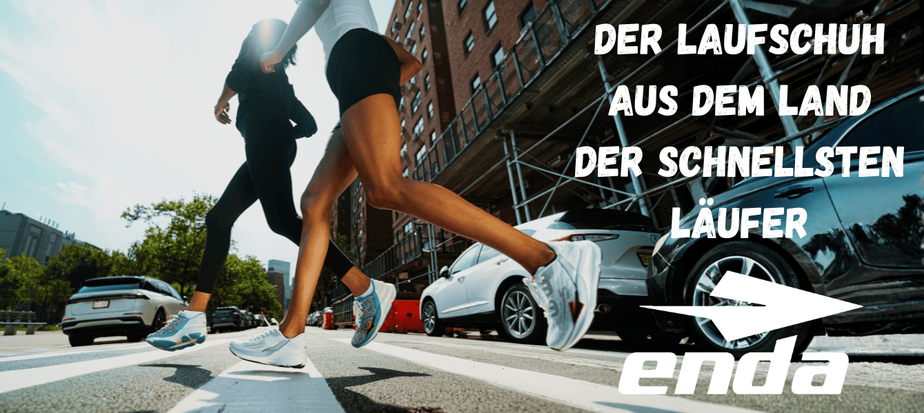 enda - Laufschuhe aus dem Land der schnellsten Läufer!